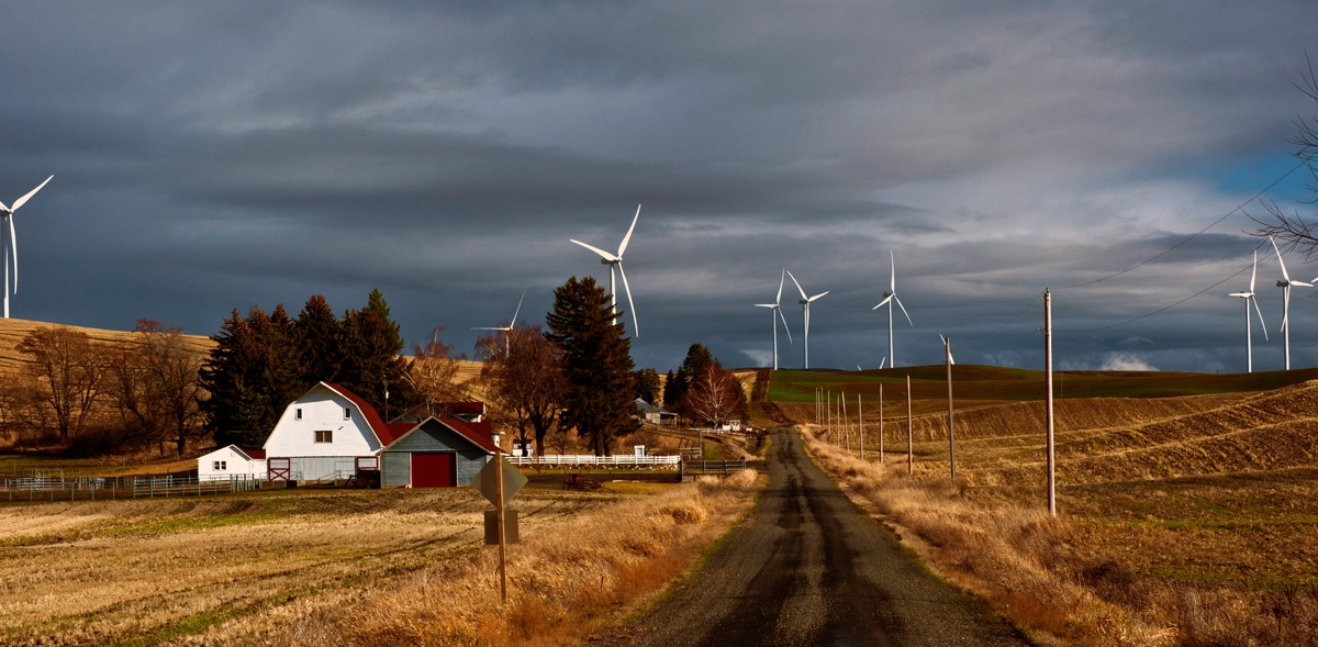 Palouse Wind Farm Concrete Foundations