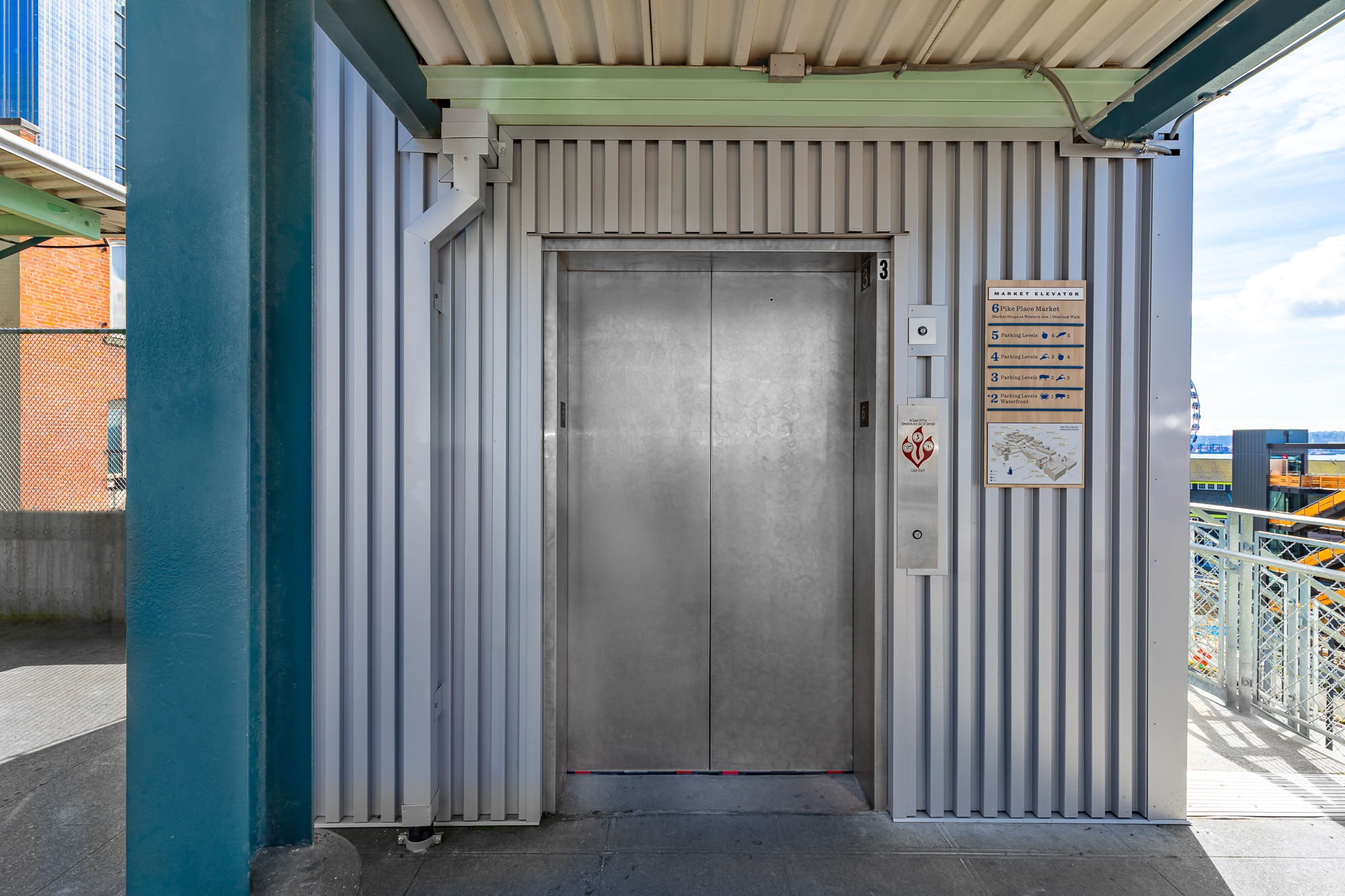 Pike Place Market South Elevator and Stairs Replacement 5